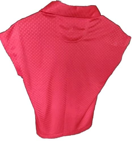 Adidas Climacool Coolmax Women’s Short Sleeve Collared Shirt Size Small. - Thumbnail 5