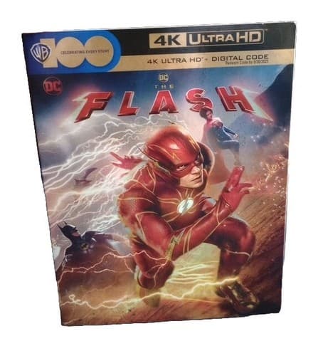 The Flash (4K UHD+Blu-ray+Digital+ Slipcover) Factory Sealed - Image 1