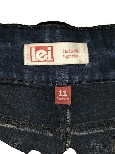 Serena Tatum High Rise Denium Shorts Girls Size Regular 11. - Thumbnail 4