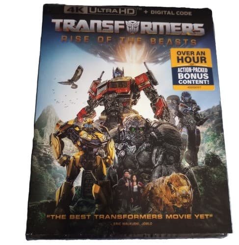 Transformers Rise of the Beasts 4K Ultra HD Blu-ray Anthony Ramos Dominique - Image 1
