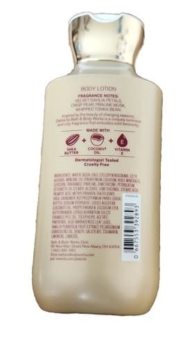 Bath and Body Works Full Size Body Care New Fall 2020 Scent - Dahlia - 24 HR - Thumbnail 2