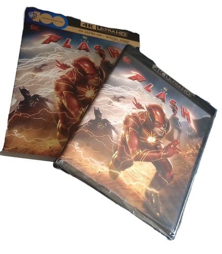 The Flash (4K UHD+Blu-ray+Digital+ Slipcover) Factory Sealed - Thumbnail 4