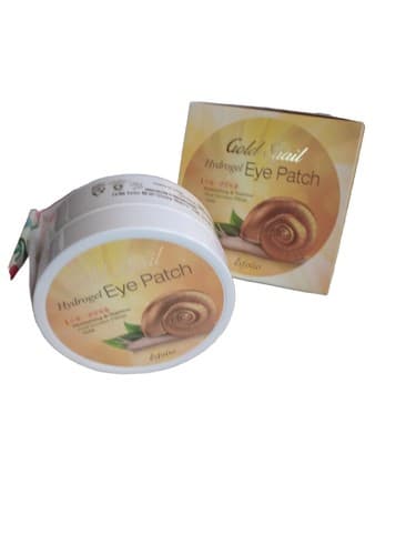NEW Korean Esfolio Gold Snail Hydrogel Eye Patch Wrinkle 90g 60 Sheets - Thumbnail 2