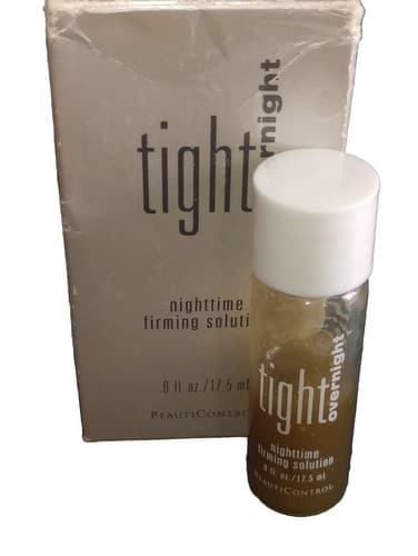 Tight Overnight Time Firming Solution by BeautiControl .6oz/17.5ml."Old Stock".. - Thumbnail 2