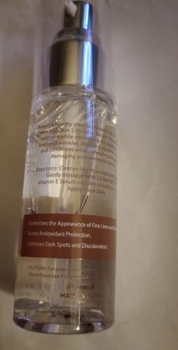 Skin 2.0 Retinol & Vitamin E Facial Serum Anti Aging 1.69oz ,New In Box - Thumbnail 4