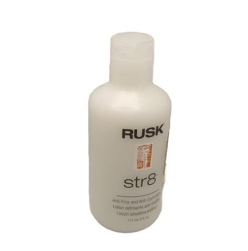 Rusk Str8 Anti-Frizz and Anti-Curl Lotion 6 oz - Image 1