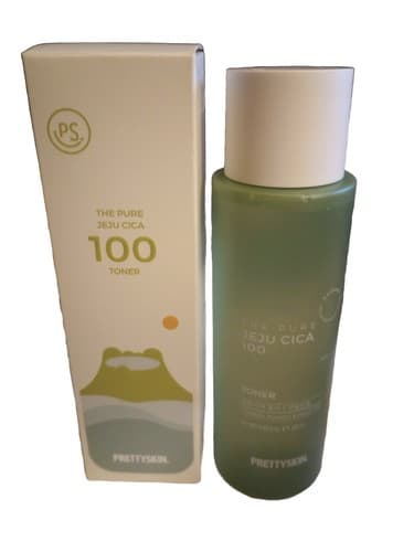 PRETTY SKIN The Pure Jeju Cica 100 Toner 250ml Vitalizing Toner Korean Skin Care - Thumbnail 2
