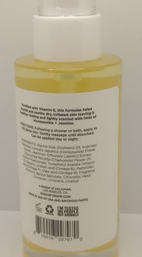 Revital Honeysuckle + Jasmine Soothing Body Oil w/ Vit E 4 fl oz New - Thumbnail 2