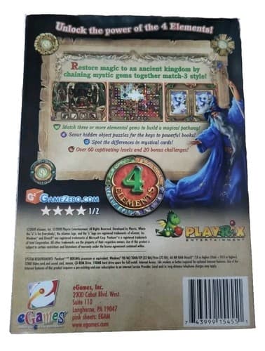 4 Elements Matching Computer PC Game Fast Shipping Fun Game Puzzles. - Thumbnail 2