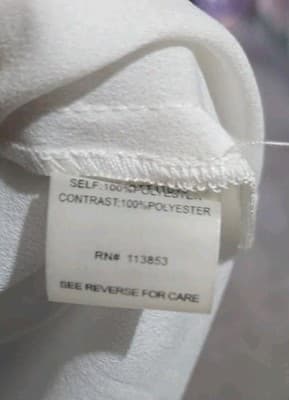 Women's Tweed-Trim Button-Front Shirt Blue/Green Flowers Size Medium. - Thumbnail 7