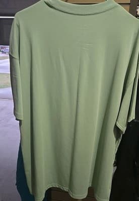 NWT Nike Men’s The Nike Tee Mint Green Purple Logo Size XL - Thumbnail 4