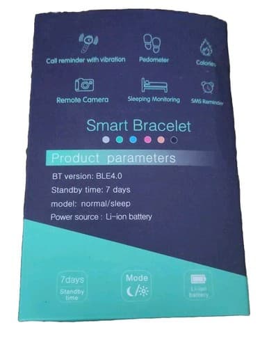 iSunshine Smart Wristband Pedometer Distance Calorie Sleep Monitoring Bracelet - Thumbnail 2