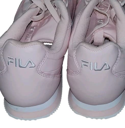 Fila Womens PDOD Wht Wht Faux Leather Athletic Fitness Shoes Size 11 NWT. - Thumbnail 5