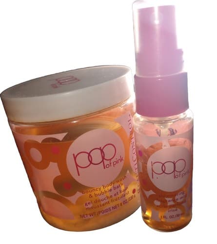 BeautiControl Pop of Pink bouncy Body Wash&Bubble Bath 1.7oz+Fragrance Mist 1oz. - Image 1