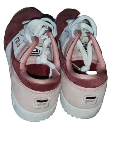 Fila Original Shoe Womens 10 Fitness Triple Ankle High Leather New Sneaker - Thumbnail 4