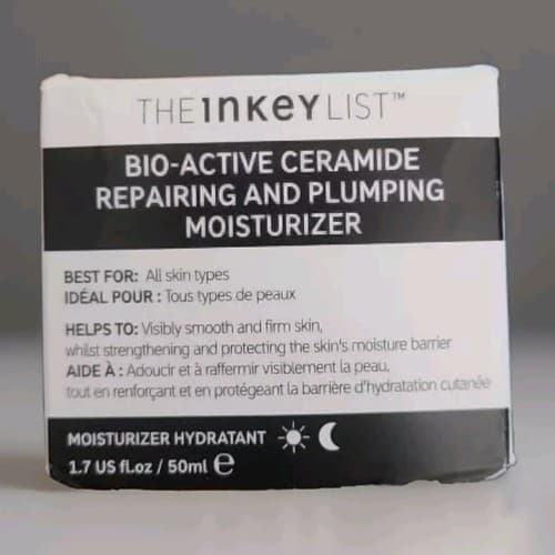 The INKEY List Bio-Active Ceramide Repairing and Plumping Moisturizer, 1.75oz - Thumbnail 2
