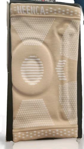 NEENCA - NEW - LG - GOLD - PROFESSIONAL COMPRESSION KNEE BRACE - FOR SPORTS - Thumbnail 2