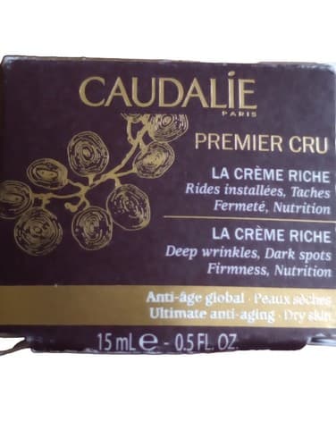 CAUDALIE Premier Cru La Creme Rich 15ml/0.5 For Dark Spots+Deep Wrinkles. - Thumbnail 4