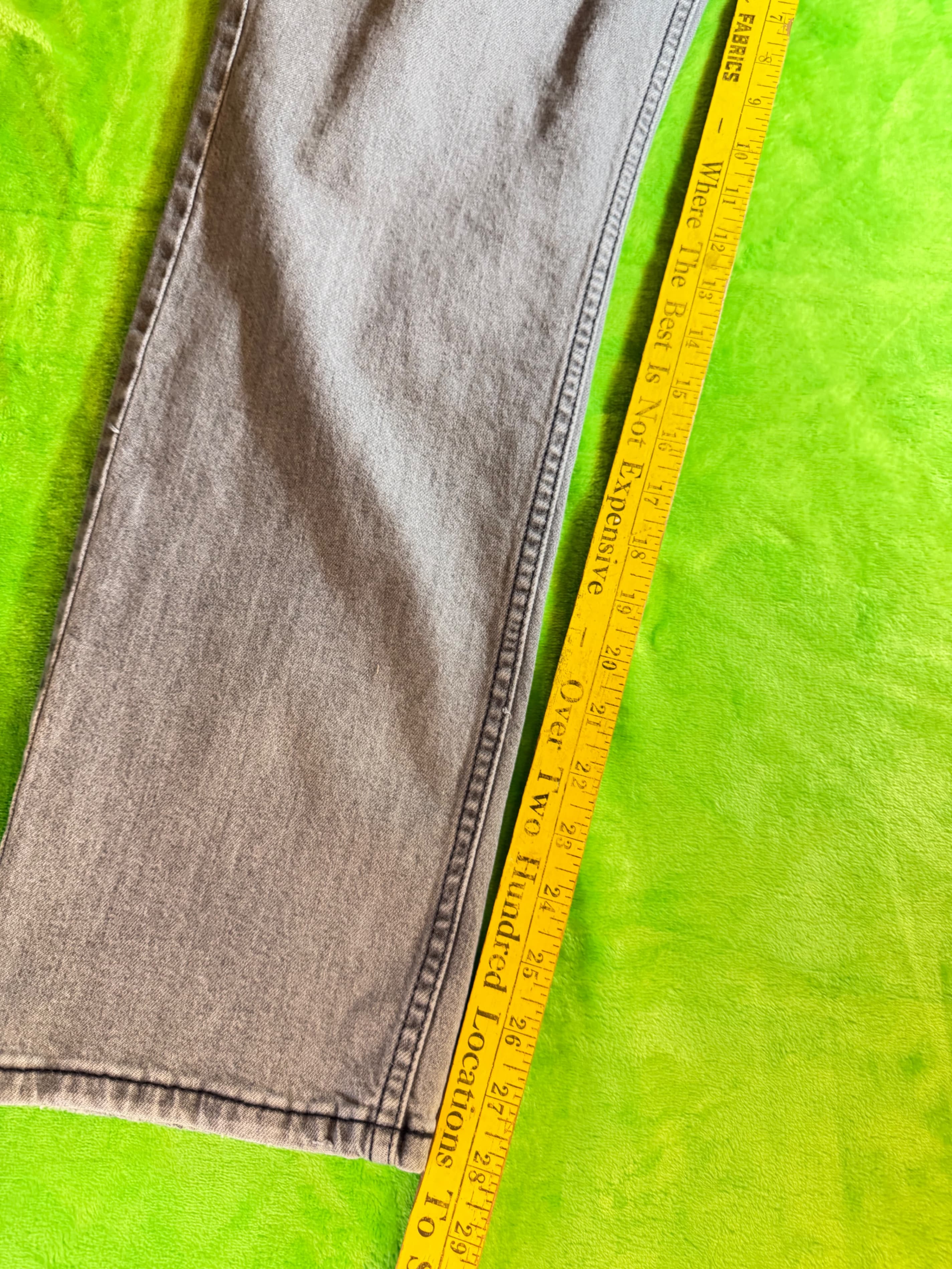 Levi's 511 Slim Fit Jeans Gray Size 34x30 - Thumbnail 11