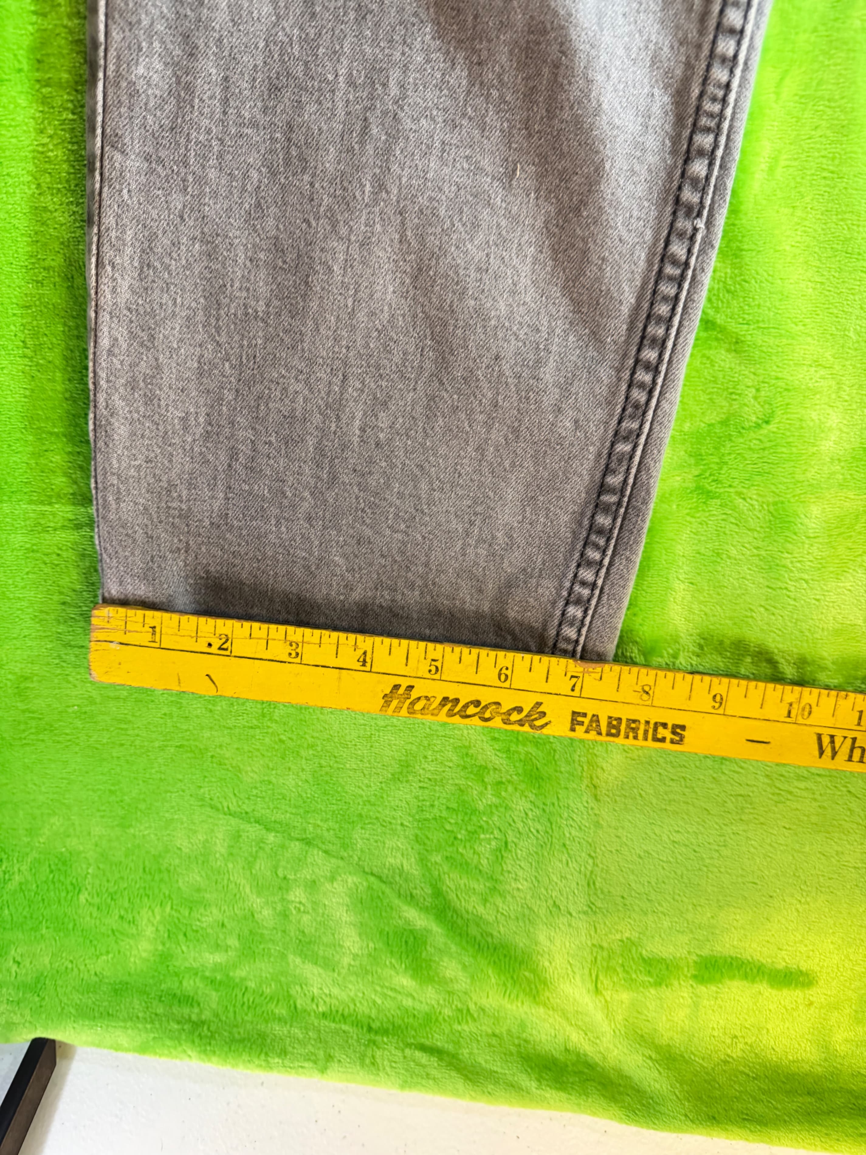 Levi's 511 Slim Fit Jeans Gray Size 34x30 - Thumbnail 12