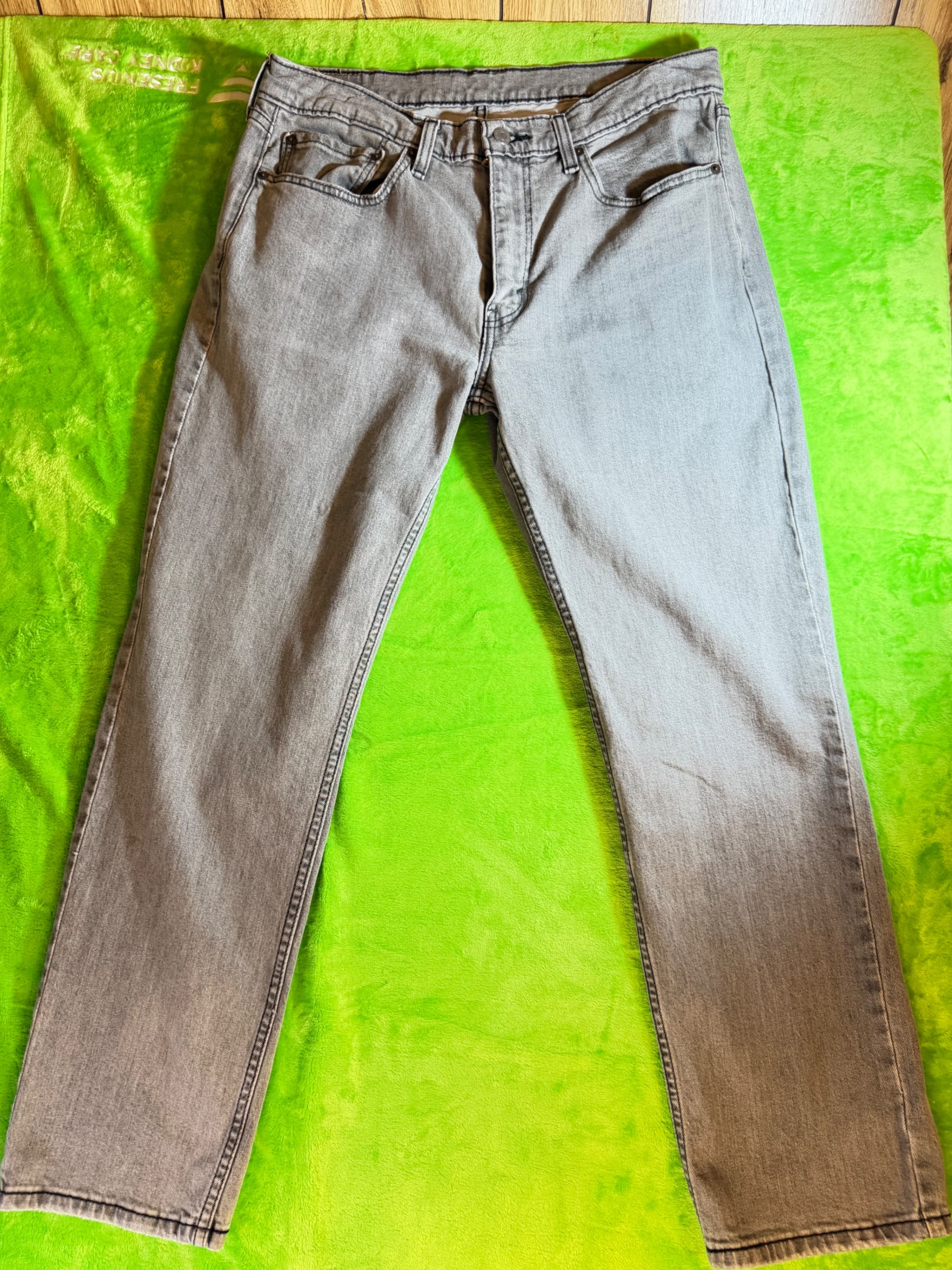 Levi's 511 Slim Fit Jeans Gray Size 34x30 - Image 1
