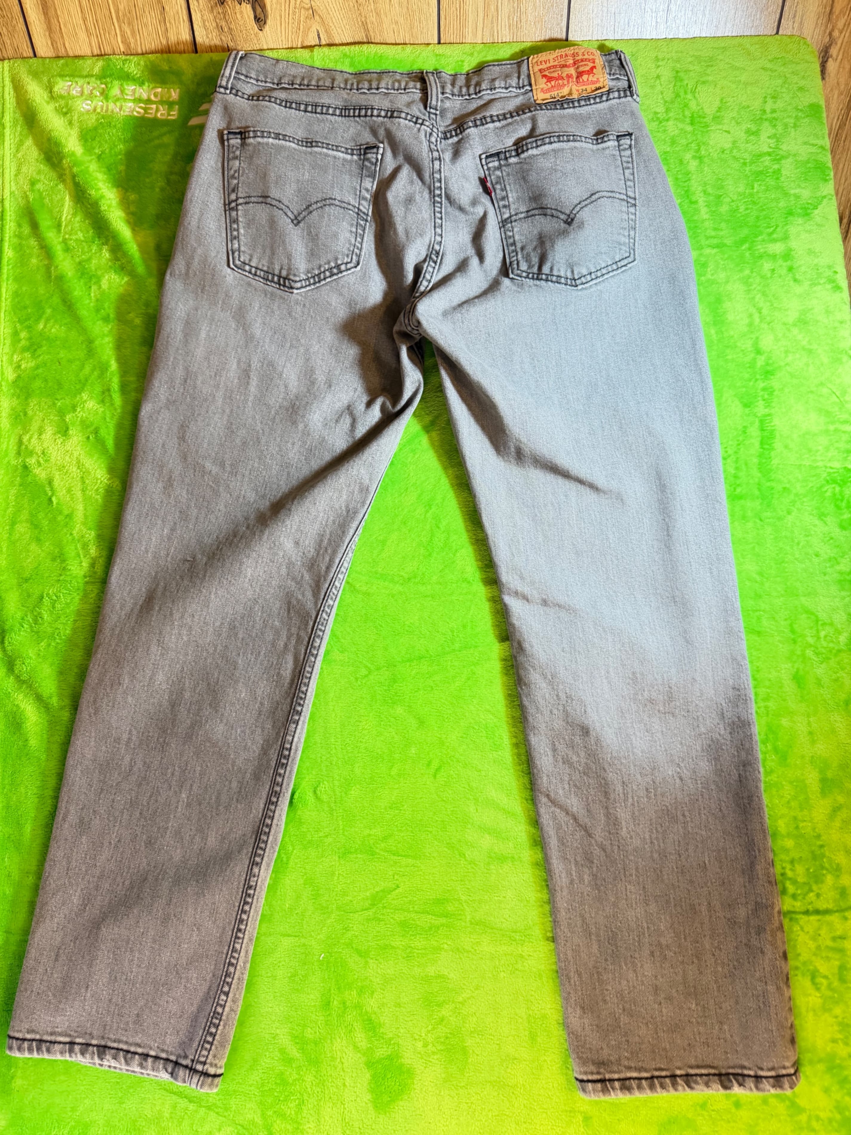 Levi's 511 Slim Fit Jeans Gray Size 34x30 - Thumbnail 2