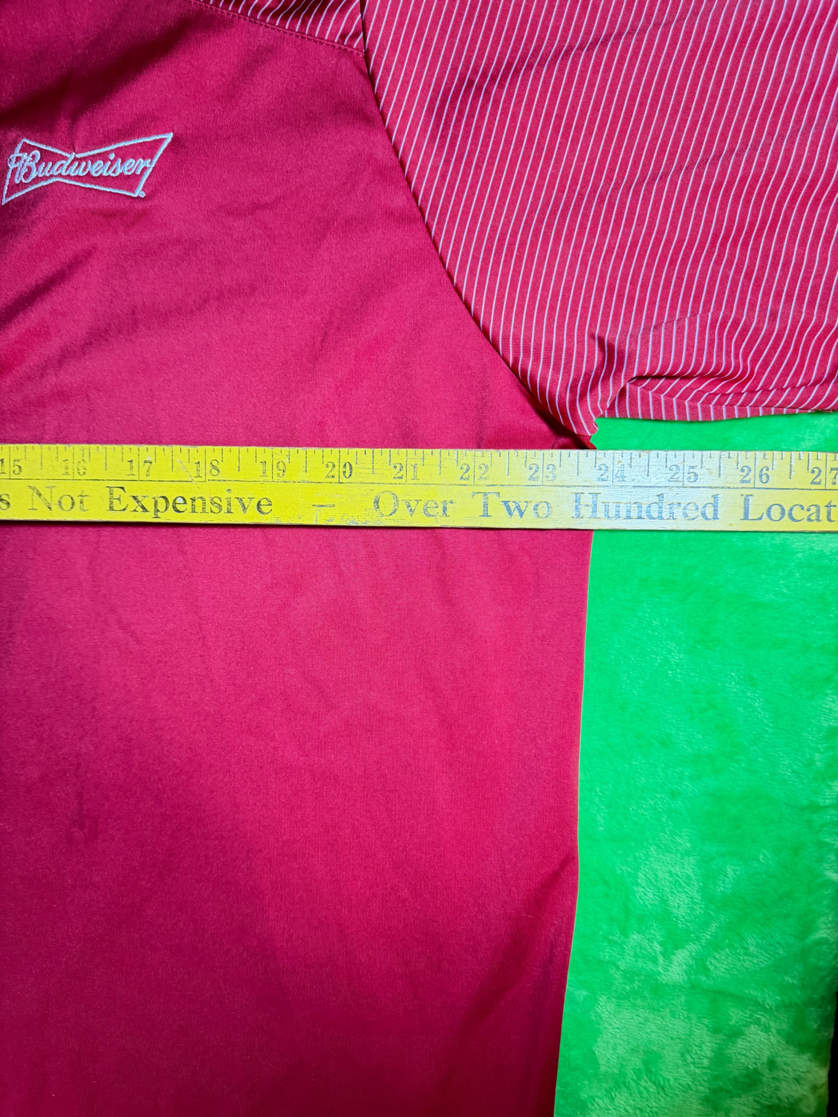 Antigua Budweiser Polo Shirt Mens XL Red Performance Golf Embroidered Beer Logo - Thumbnail 7