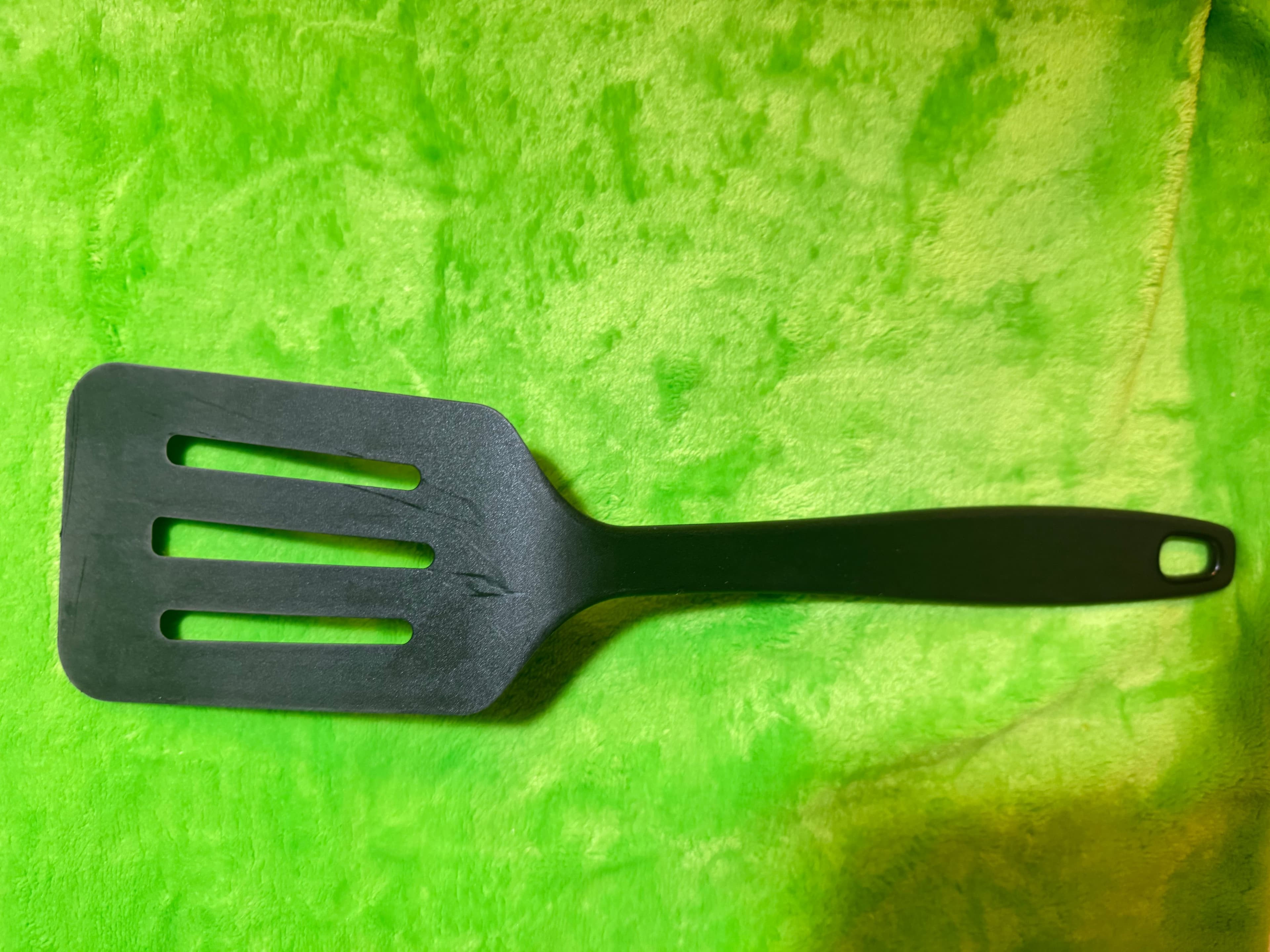 Cuisinart Black Silicone Spatula Turner Kitchen Utensil - Thumbnail 3