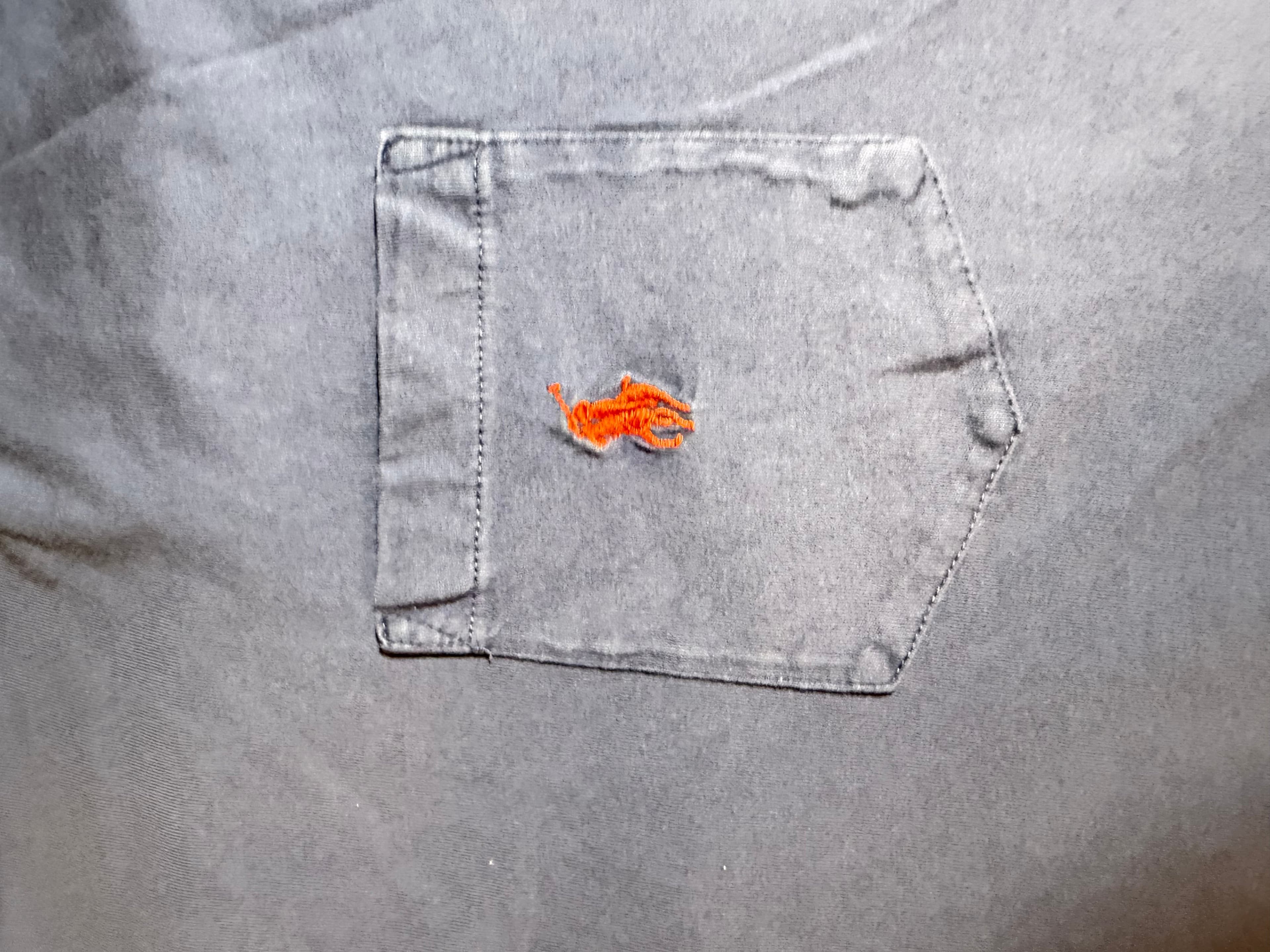 Polo Ralph Lauren Pocket T-Shirt Navy Blue Size Large - Thumbnail 4