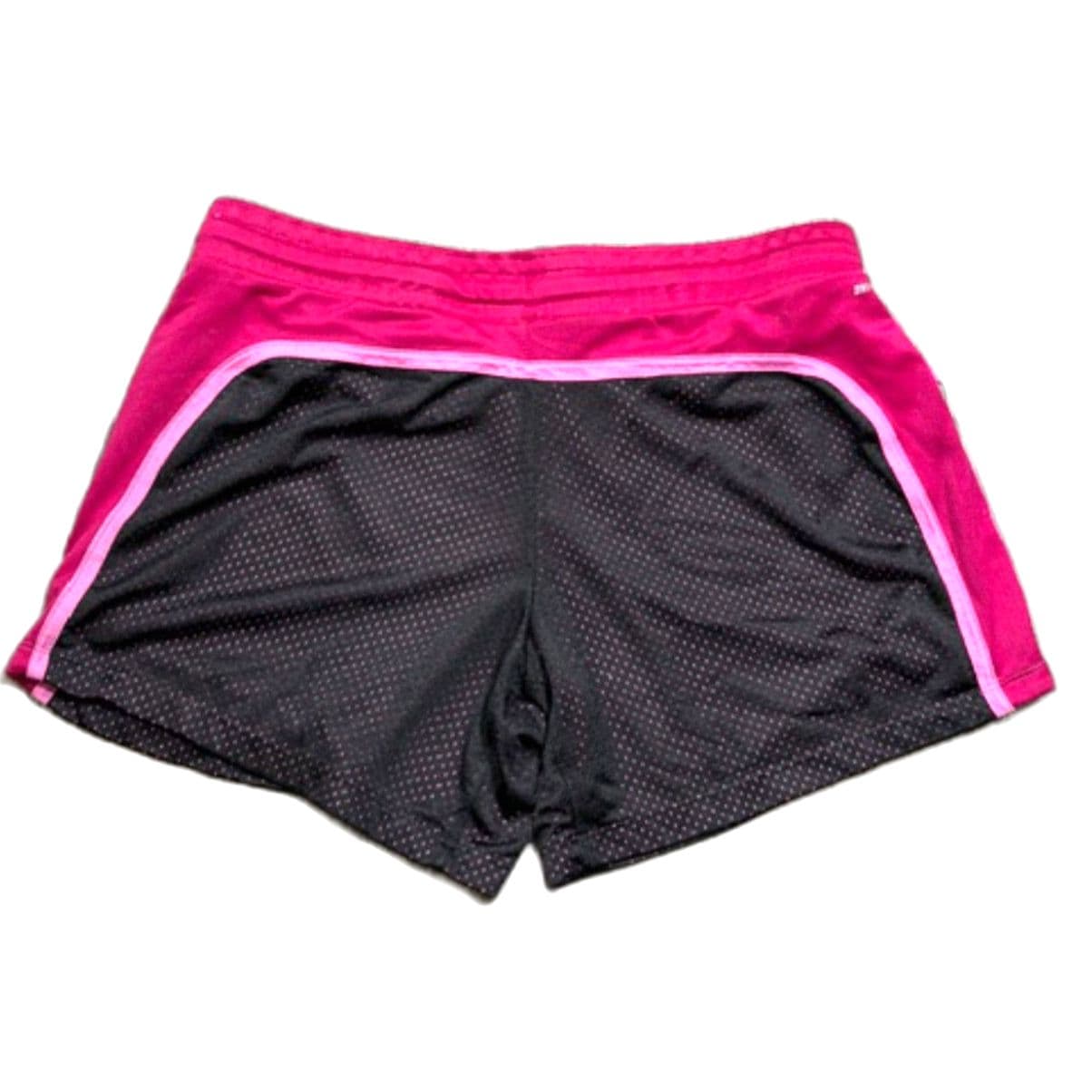 Nike Dri Fit Athletic Shorts Size M Black Pink Running Gym Workout Shorts - Thumbnail 2