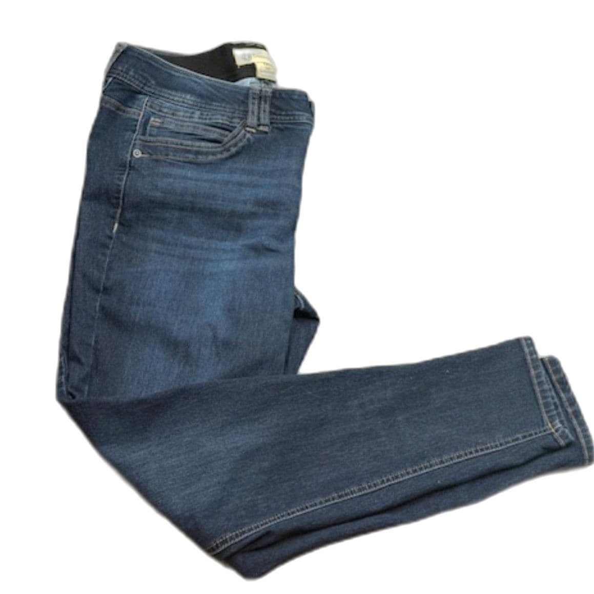 Democracy Ab Technology Jeans Size 14 Dark Wash Skinny Stretch Denim Mid Rise - Image 1