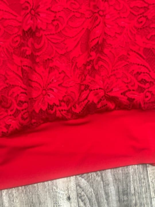 JM Collection Full Lace Top Blouse - Thumbnail 5