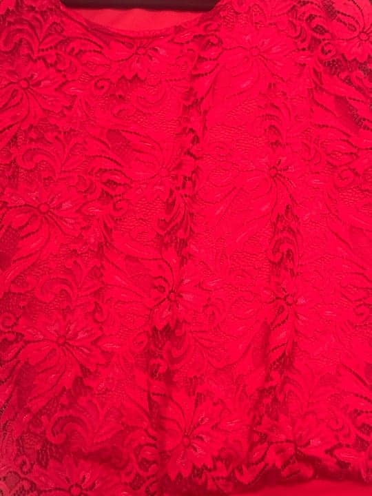 JM Collection Full Lace Top Blouse - Thumbnail 2