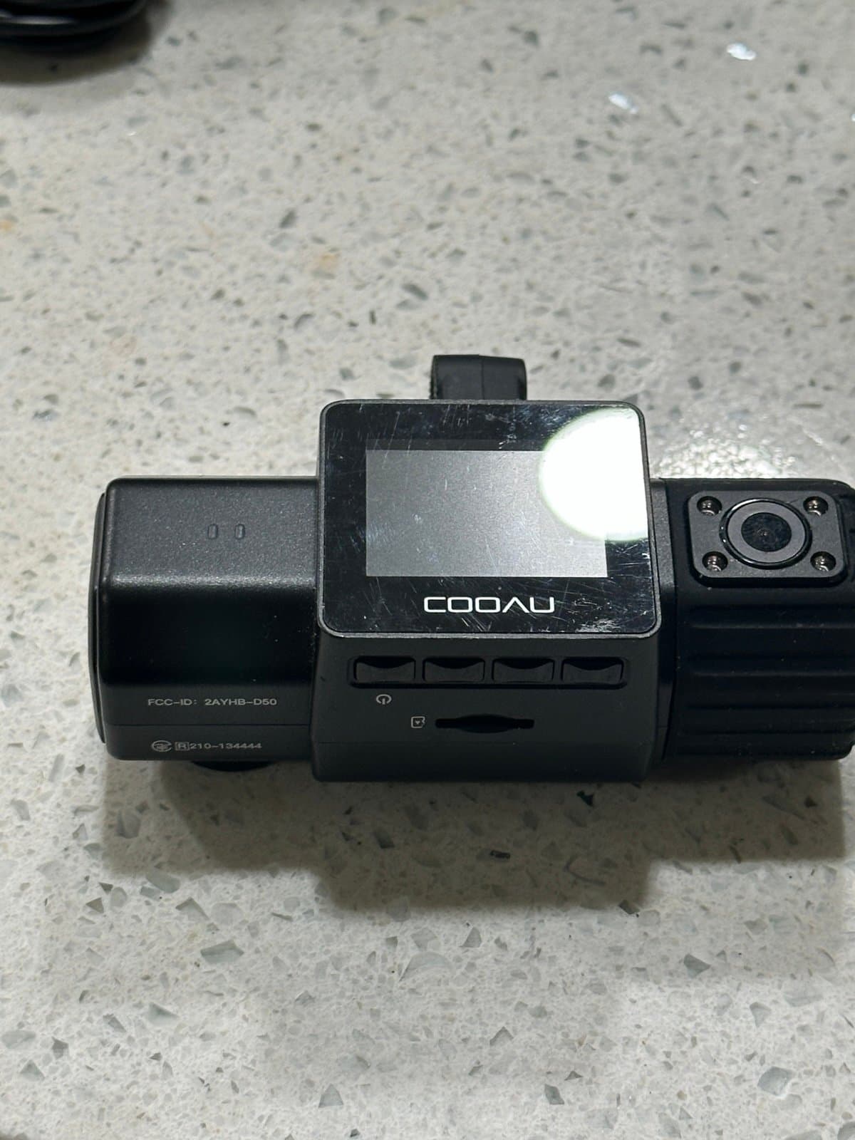 COOAU Dual Dash Cam Front and Inside, Built-in GPS and WI-FI - Thumbnail 2