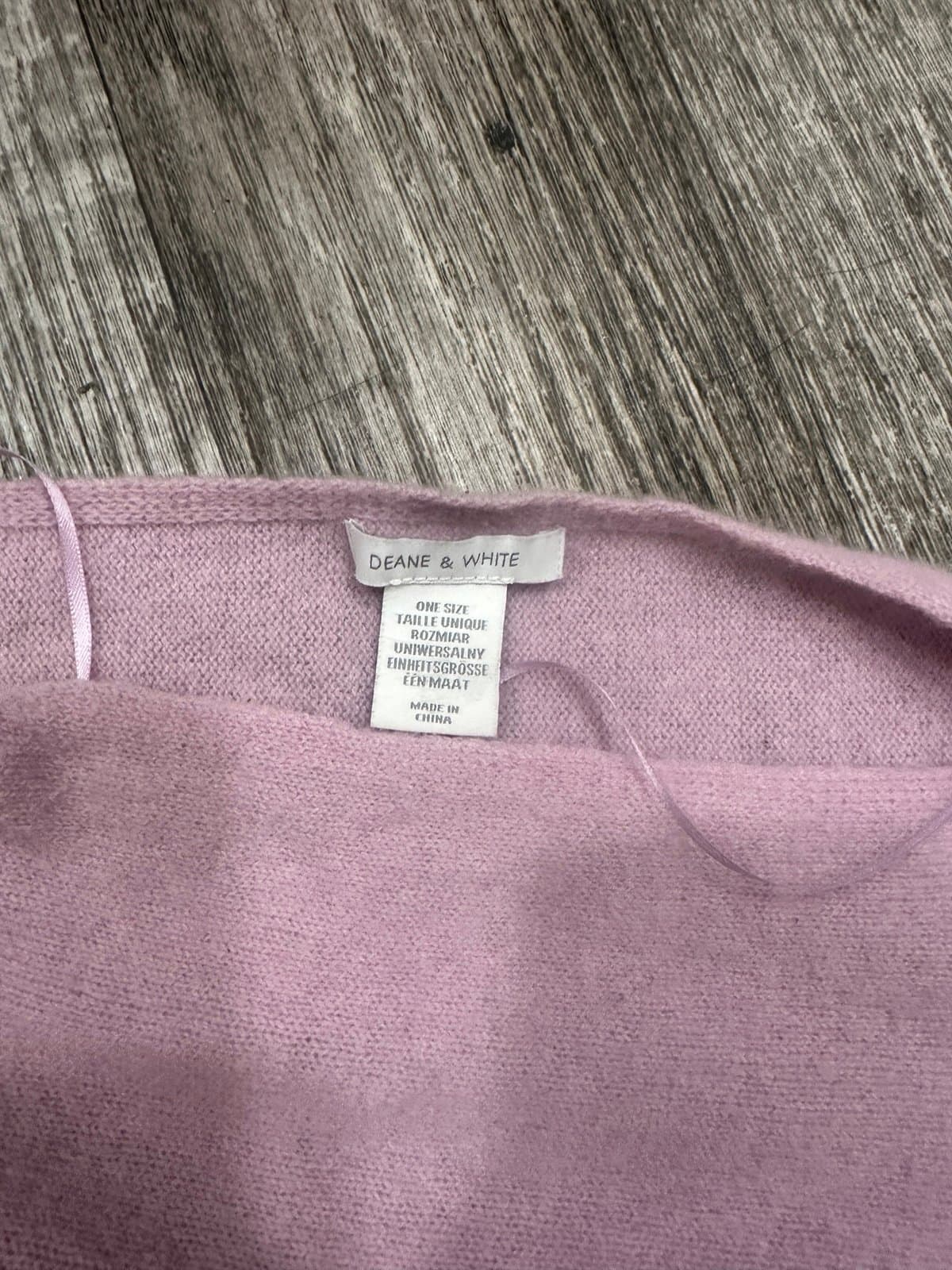 Deane & White Pullover knit top %100 cashmere - Thumbnail 4