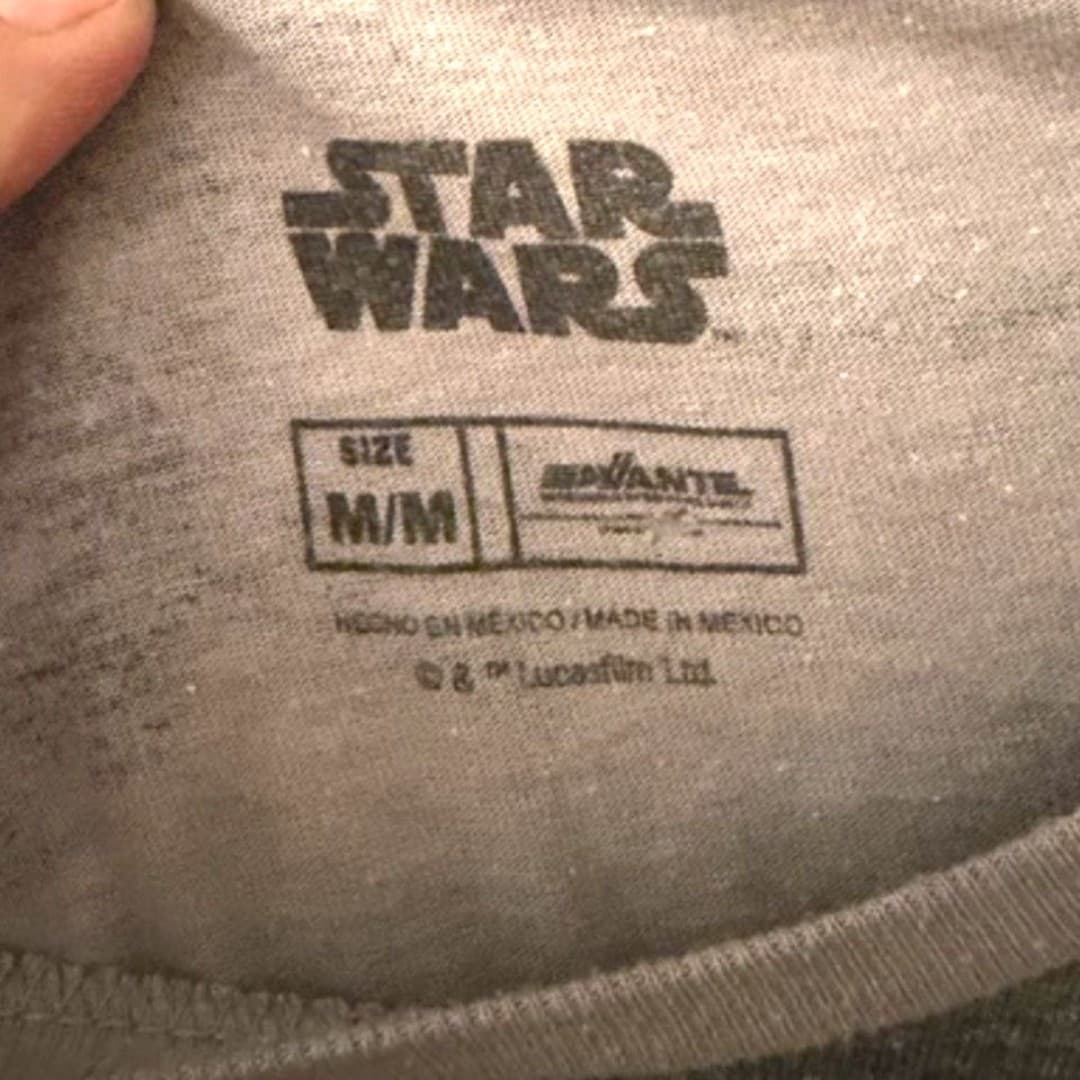 Star Wars Baby Yoda Grogu Graphic Tee Tie Dye Shirt Size M - Thumbnail 5