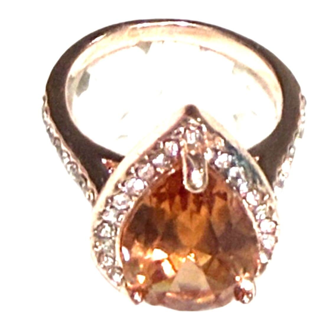 Sparkling Imitation Zirconia Ring Size : 7 - Thumbnail 7