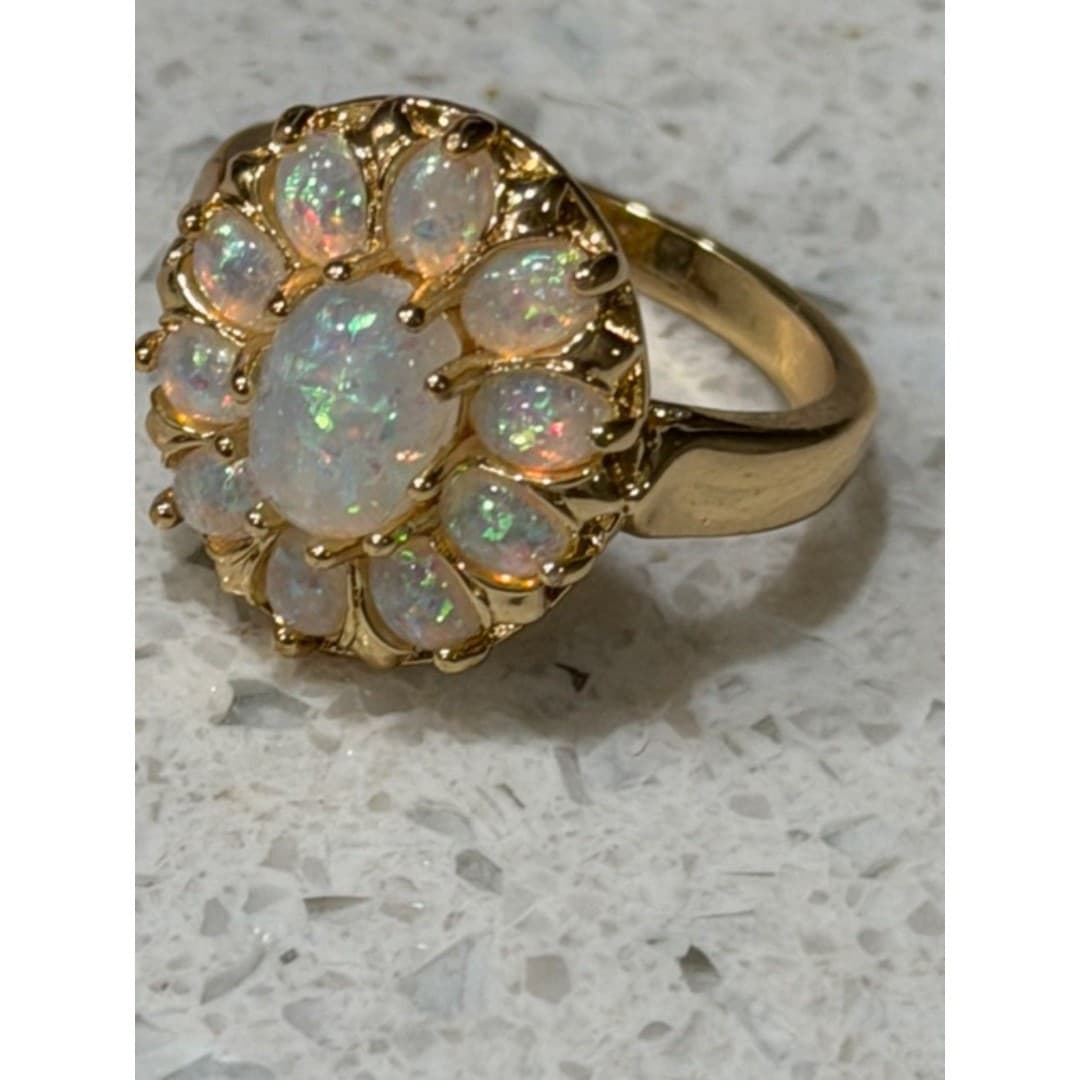 Beautiful Opal cocktail ring - Thumbnail 6