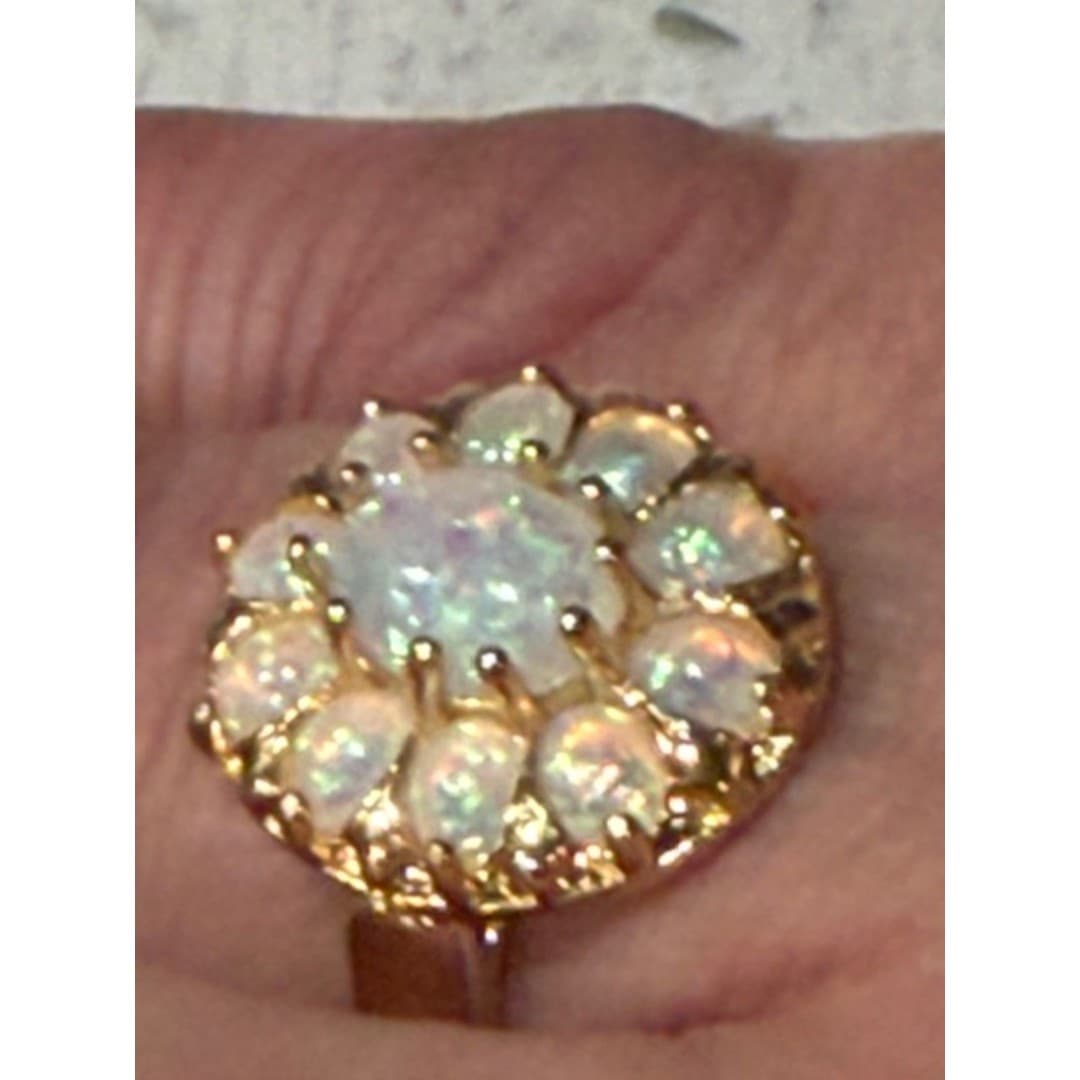 Beautiful Opal cocktail ring - Thumbnail 4