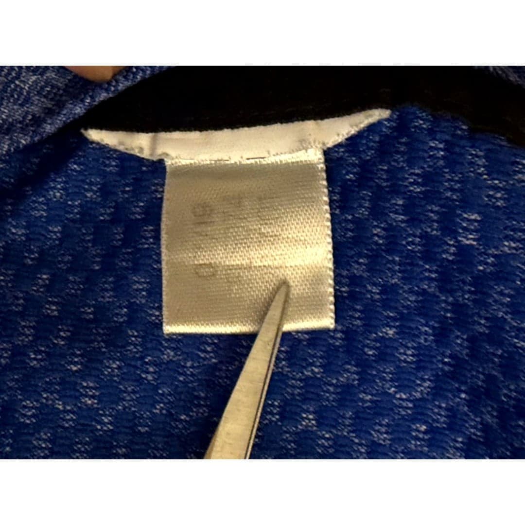 Reebok Blue Athletic Performance T-Shirt Size L Lightweight Activewear - Thumbnail 7