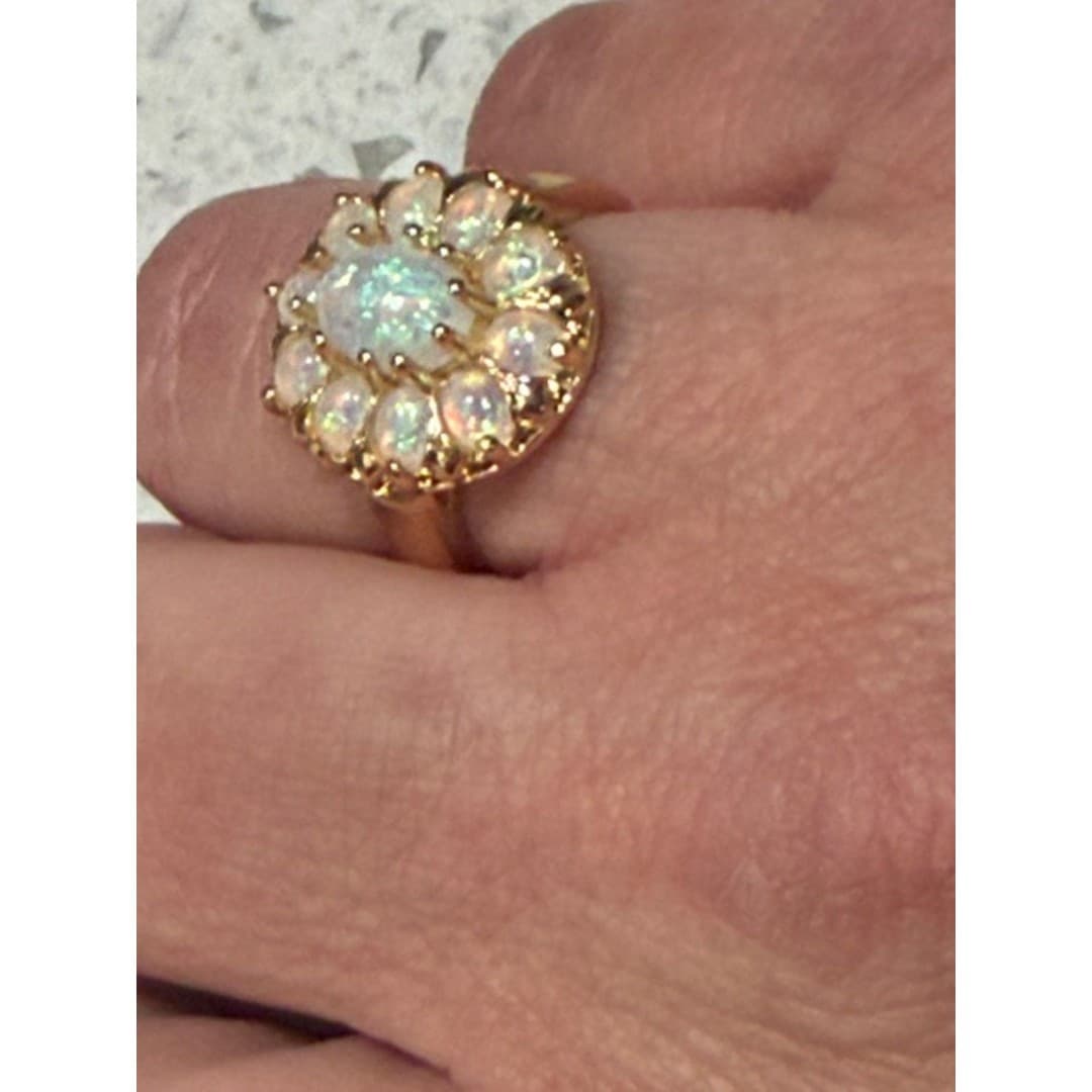 Beautiful Opal cocktail ring - Thumbnail 3