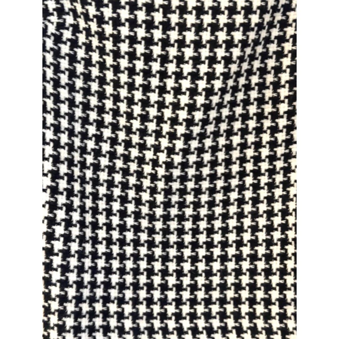 Victoria’s Secret Houndstooth Top Structured Blouse Short Sleeve XS - Thumbnail 4