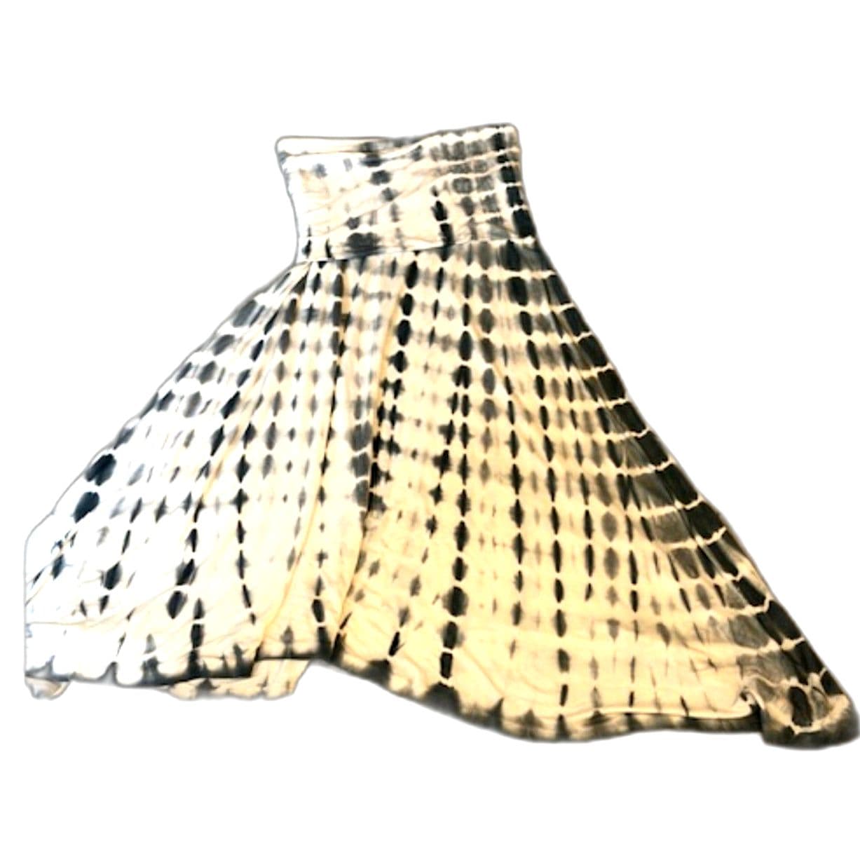 Cynthia Rowley Tie Dye Maxi Skirt Boho Flowy High Waist Skirt Size M Convertible - Thumbnail 5