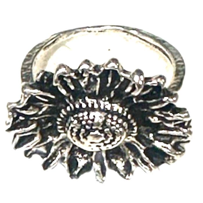 Elegant silver color fashion ring - Thumbnail 4