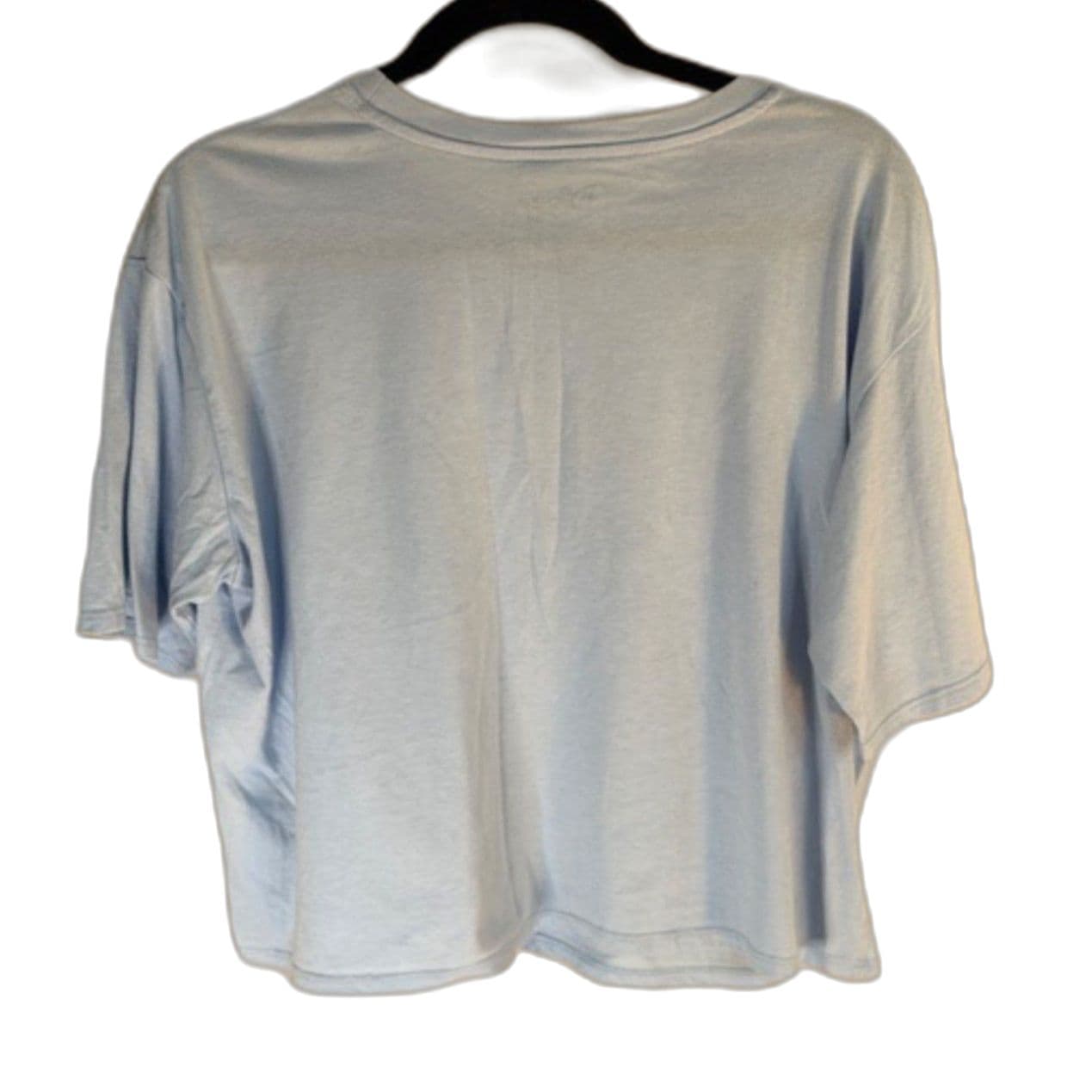 Disney Mickey Mouse Just Keep Dreaming Graphic Crocheted Top T-shirt - Thumbnail 4