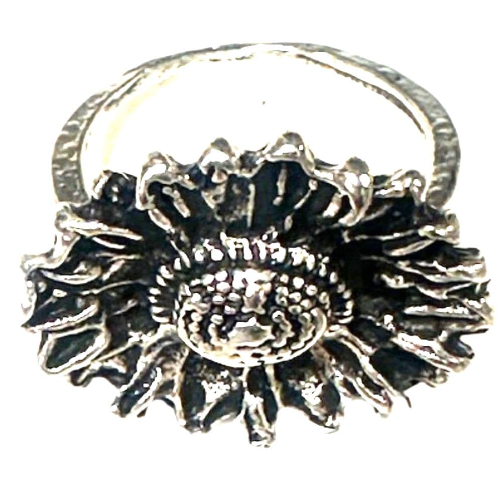 Elegant silver color fashion ring - Image 1