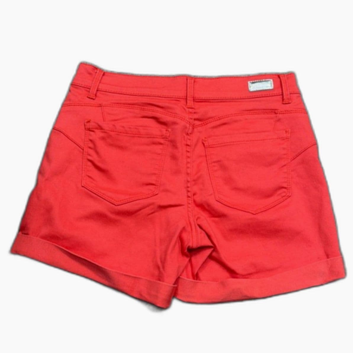 Juicy Couture Coral Shorts Size 6 Bright Summer Stretch Denim - Thumbnail 5