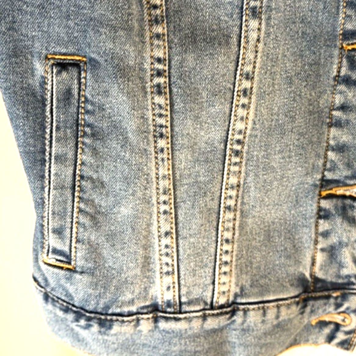 Disney Pixar Toy Story Denim Vest Sheriff Woody Jessie Patches Size S/M - Thumbnail 8