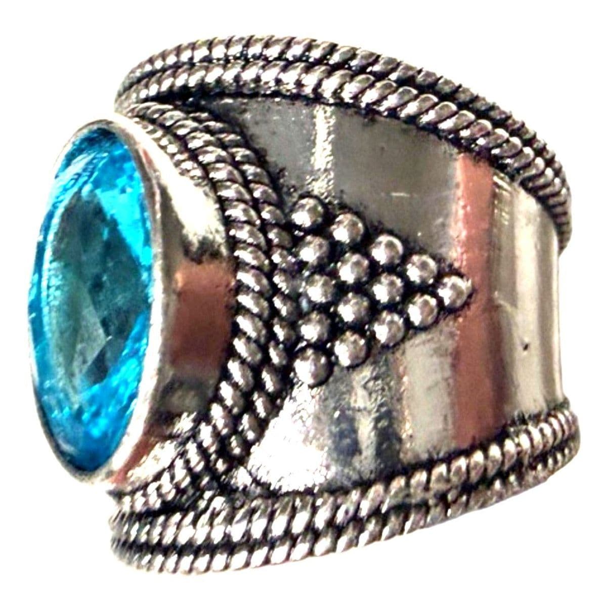 Fashion Ring Featuring Vintage Bohemian Style Size: 8 - Thumbnail 3