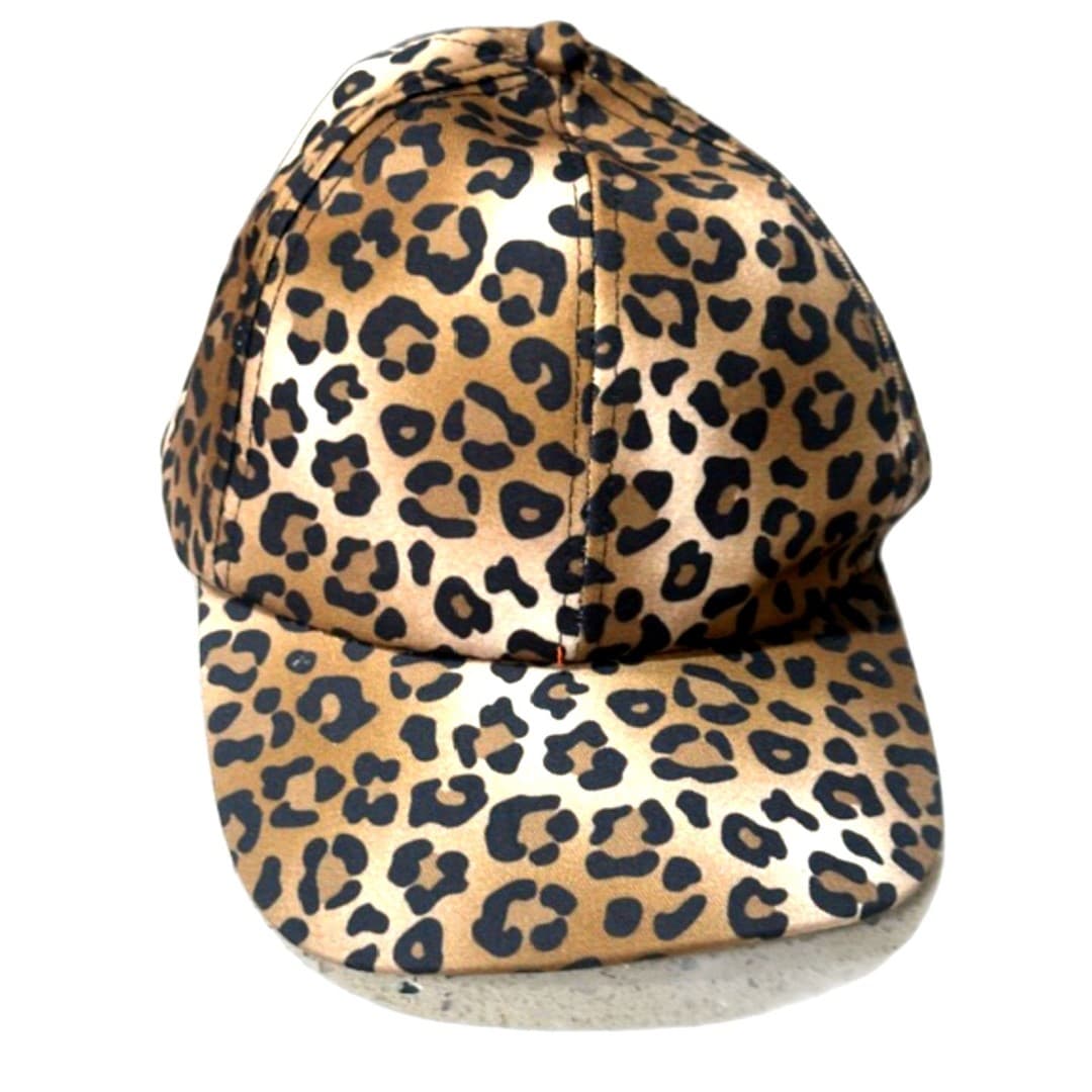 Leopard Print Baseball Cap - Image 1